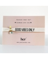 Bracelet message Her - good vibes n°1
