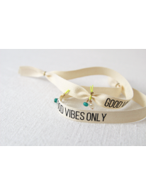 Bracelet message Her - good vibes n°1