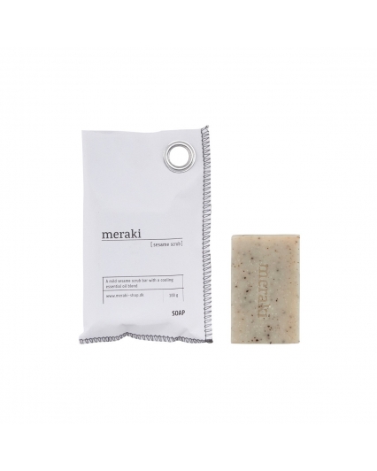 Savon pour les mains 100 gr - Sesame Scrub - Meraki