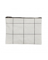 Trousse à maquillage Squares Blanc - House Doctor