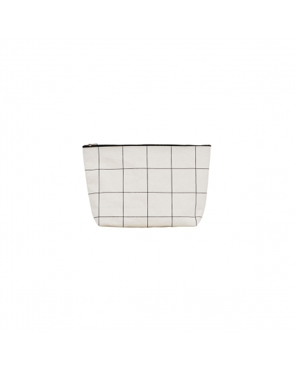 Trousse de toilette Squares Blanc - House Doctor