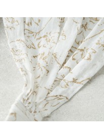 Bandeau blanc cassé et moutarde - Lutea - MERAKI