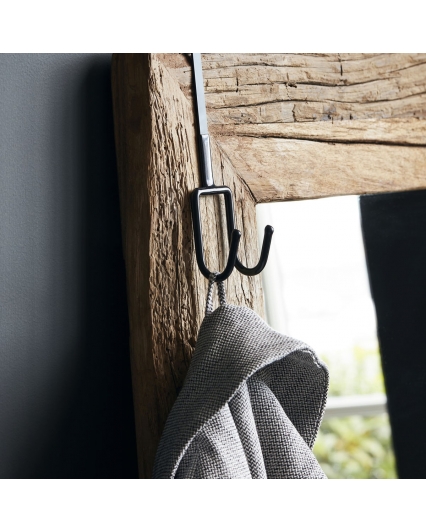 Porte-manteaux Crochet, Peg, Noir - HOUSE DOCTOR