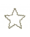 Couronne de Noël 30 cm - étoile Nature lumineuse - HOUSE DOCTOR