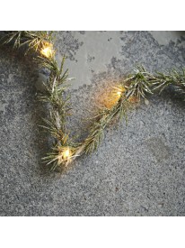 Couronne de Noël 30 cm - étoile Nature lumineuse - HOUSE DOCTOR