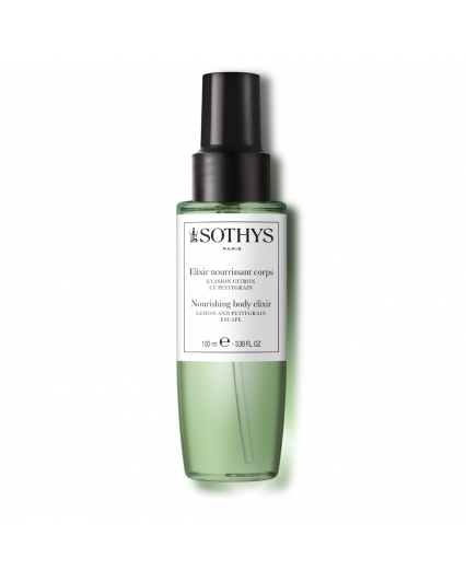 Elixir nourrissant corps Evasion Citron et petitgrain 100ml - Sothys