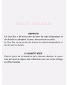 Gua Sha Quartz Rose - outil de massage visage - Sentara Holistic