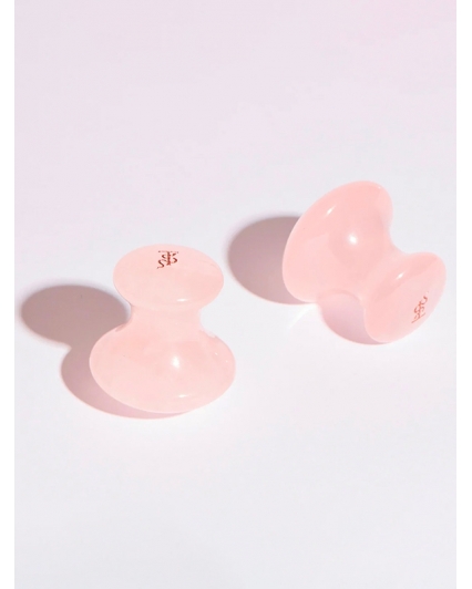 Champignons Magiques Quartz Rose - outil de massage visage - Sentara Holistic