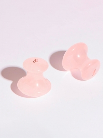 Champignons Magiques Quartz Rose - outil de massage visage - Sentara Holistic