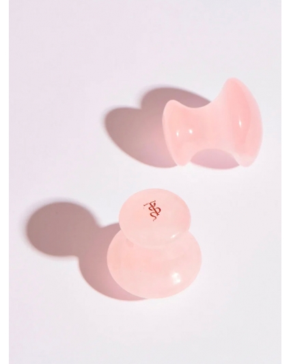 Champignons Magiques Quartz Rose - outil de massage visage - Sentara Holistic