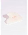 Gua Sha Coeur à dents en Jade Blanc - Sentara Holistic