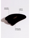 Gua Sha Obsidienne Noire - outil de massage visage - Sentara
