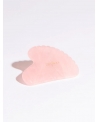 Gua Sha Coeur à dents en Quartz Rose - Sentara Holistic