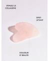 Gua Sha Coeur à dents en Quartz Rose - Sentara Holistic