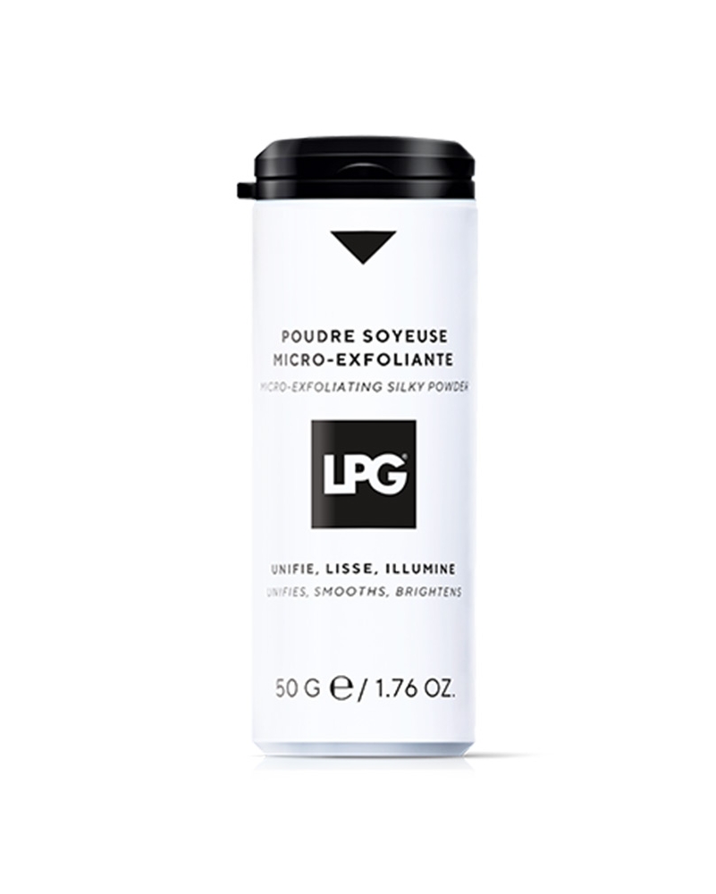 Poudre soyeuse micro-exfoliante - Gommage enzymatique visage LPG Endermologie