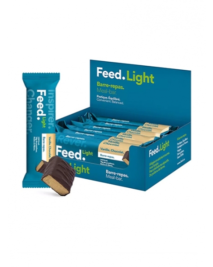 Barre-repas minceur Light Vanille Chocolat - Feed