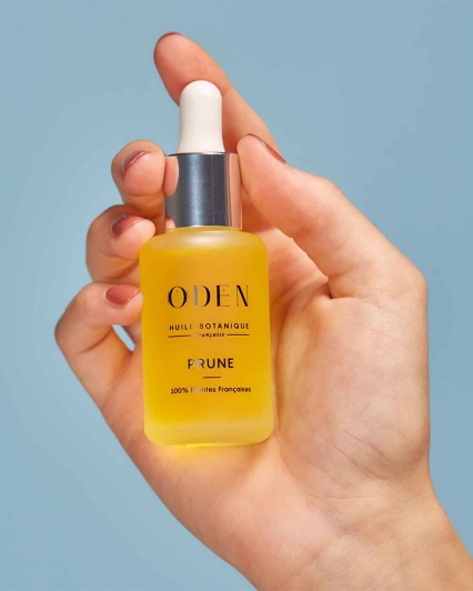 Huile de prune visage - hydration et nutrition pour peau sèche - ODEN