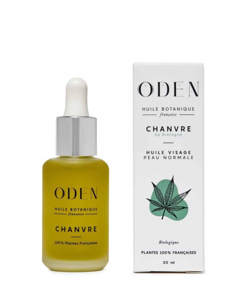 Huile de chanvre visage - Nourrissante et anti-inflammatoire - ODEN