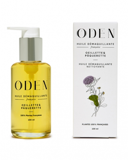 Huile démaquillante nettoyante - Oeillette & pâquerette - ODEN