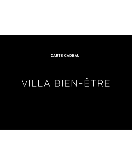 Carte cadeau VILLA Bien-être 30€