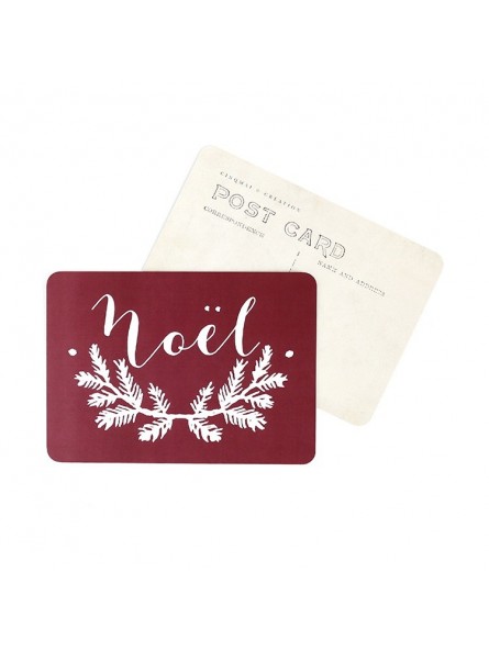 Carte postale - Noël - Bordeaux