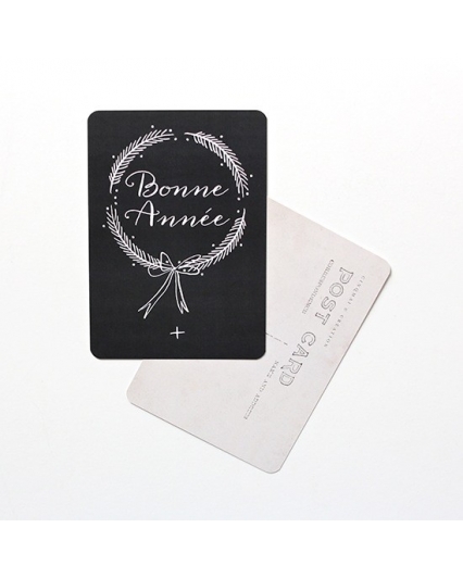 Carte postale - Bonne Année - Ardoise
