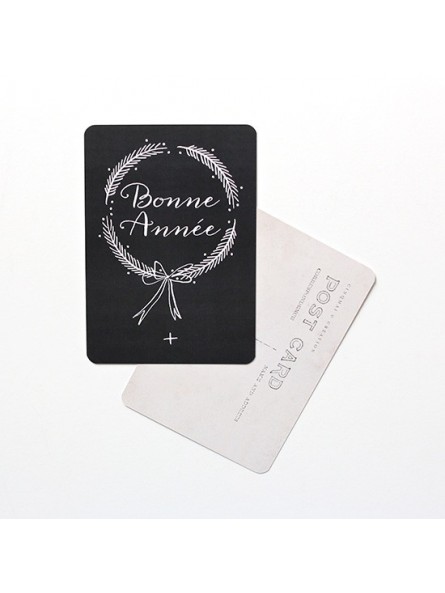 Carte postale - Bonne Année - Ardoise